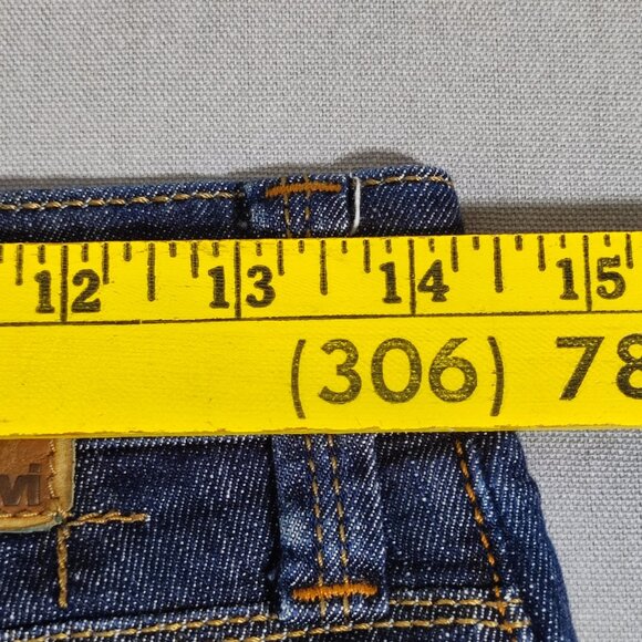 Mavi Molly Mid-rise Bootcut Jeans women's size 28/34 indigo blue mid-weight - Picture 9 of 13